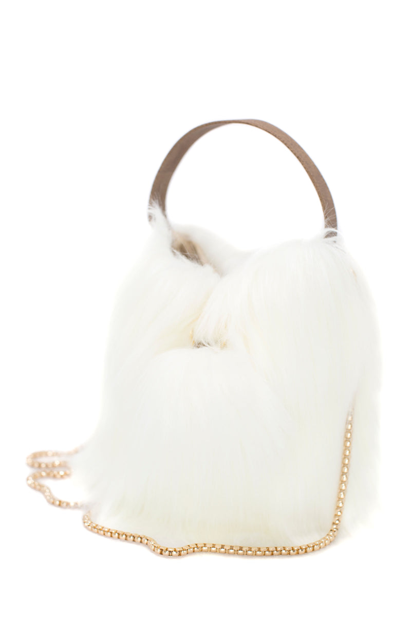 Small Faux Fur Bag