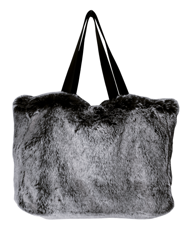 Faux fur bag