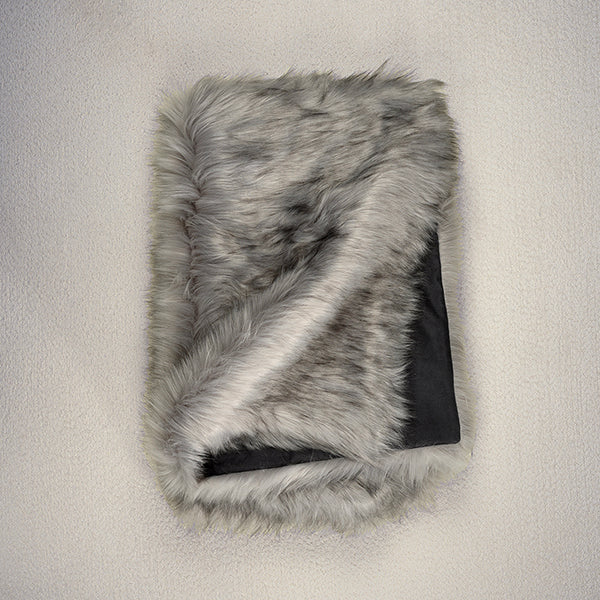 Plaid en fausse fourrure - 140 x 255 cm