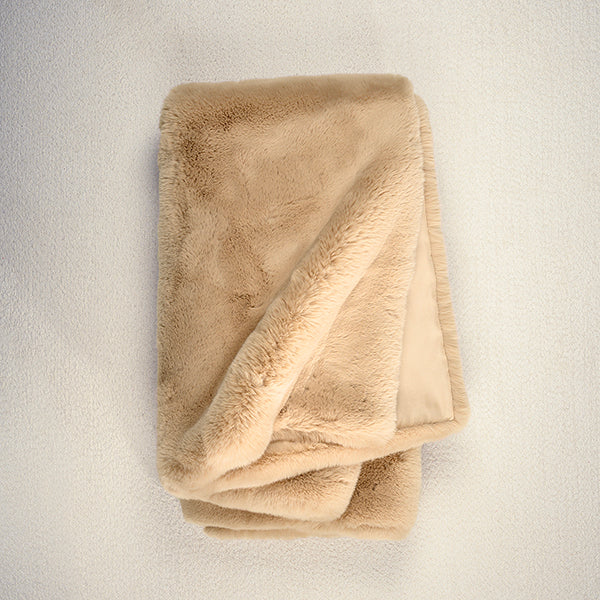 Plaid en fausse fourrure - 140 x 160 cm