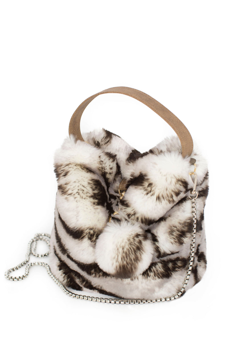 Small Faux Fur Bag
