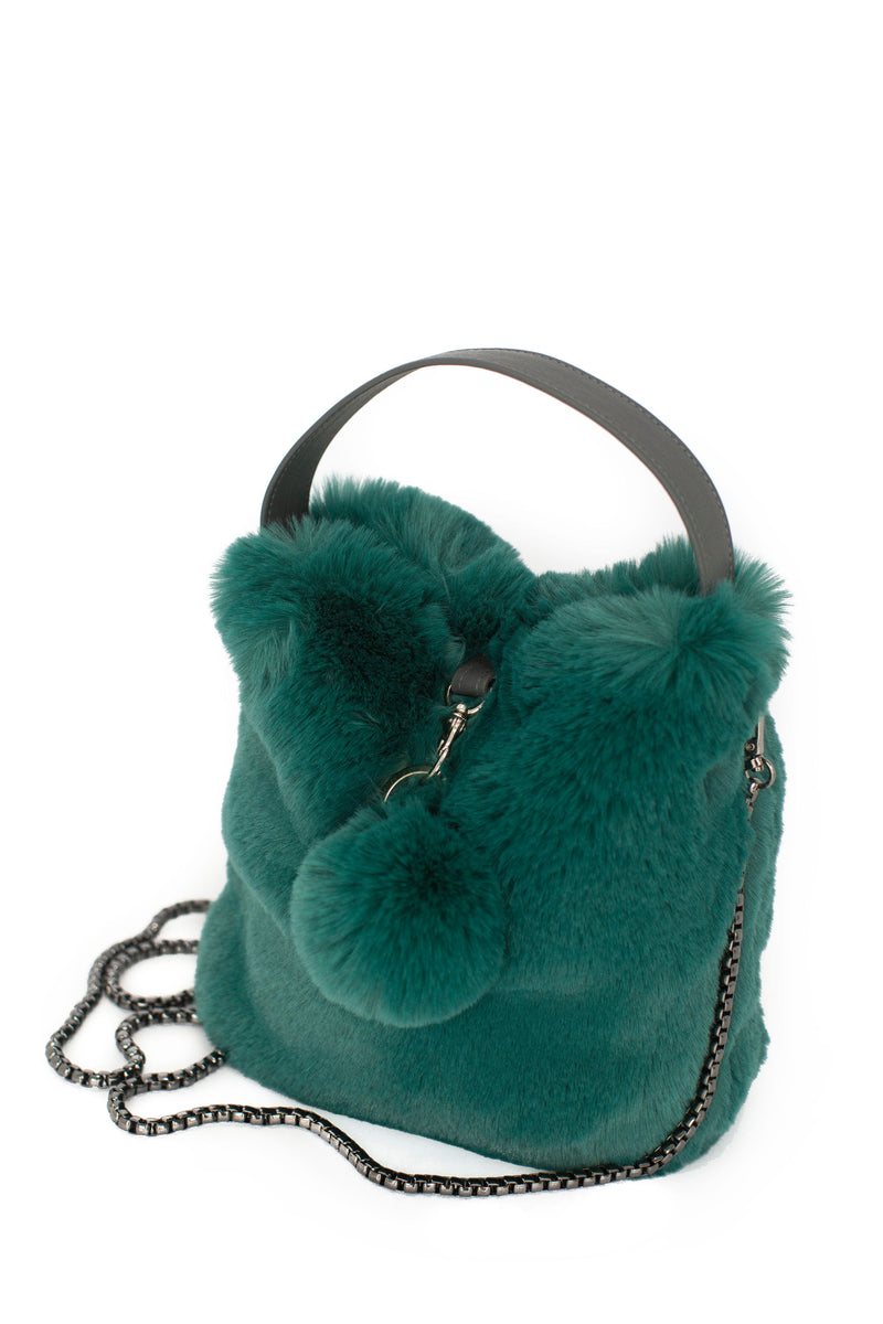 Small Faux Fur Bag