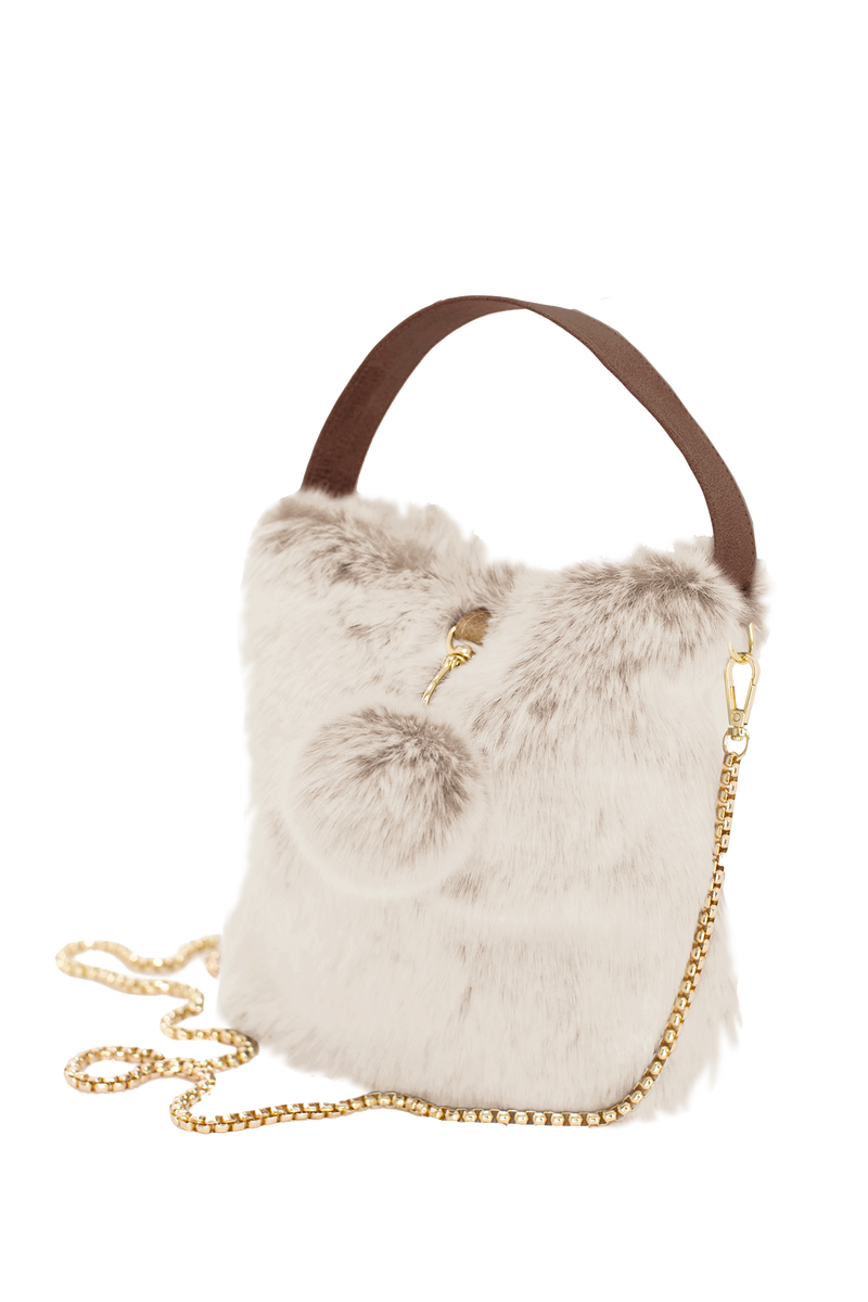 Petit Sac en fausse fourrure