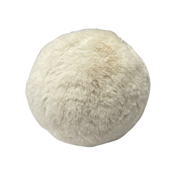 Faux fur snowball - Size XL