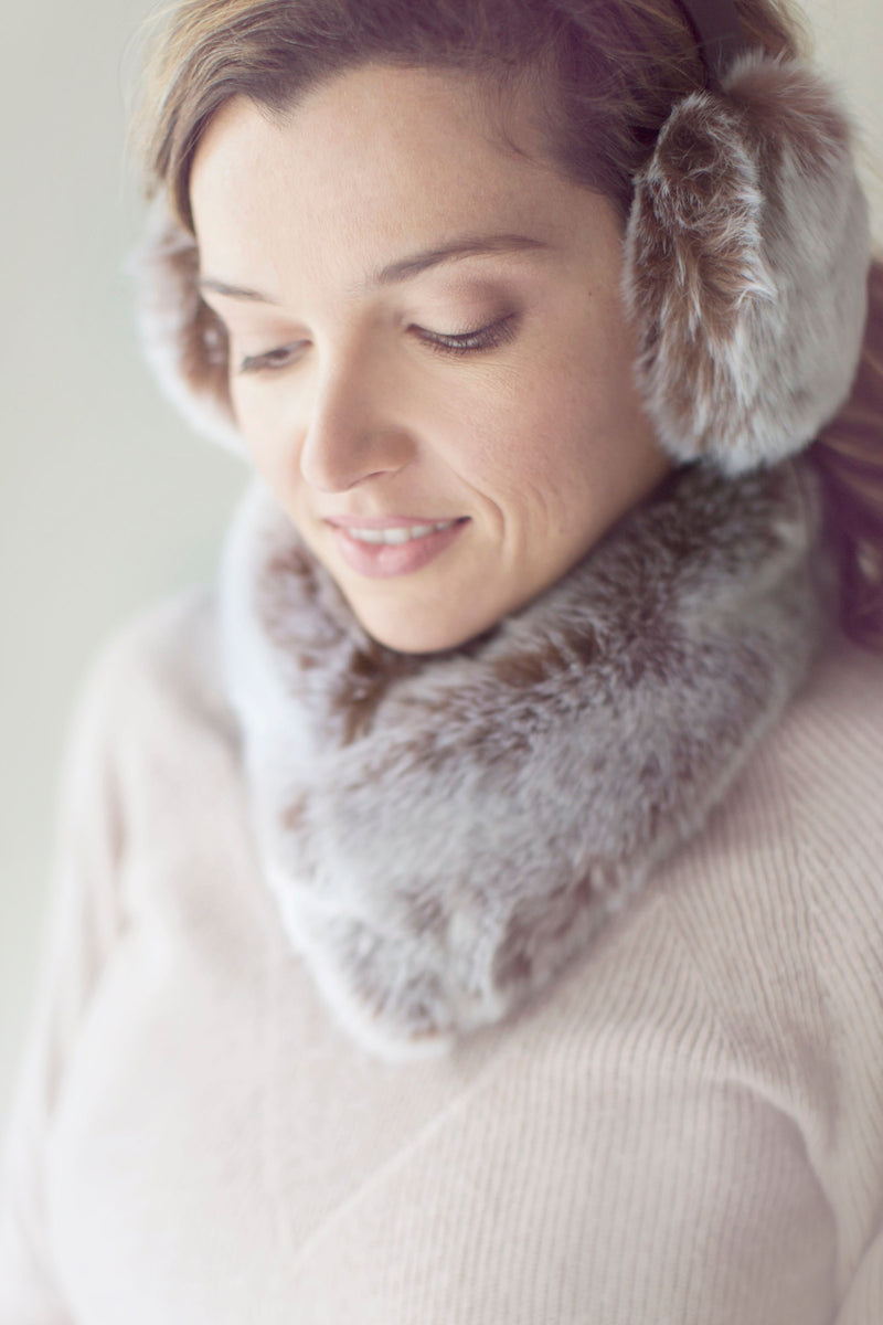 Faux fur Small collar / headband