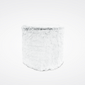 Pouf en fausse fourrure