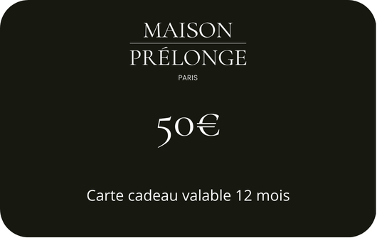 Carte cadeau Maison Prélonge
