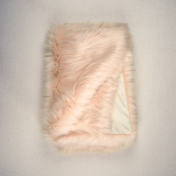 Plaid en fausse fourrure - 140 x 160 cm