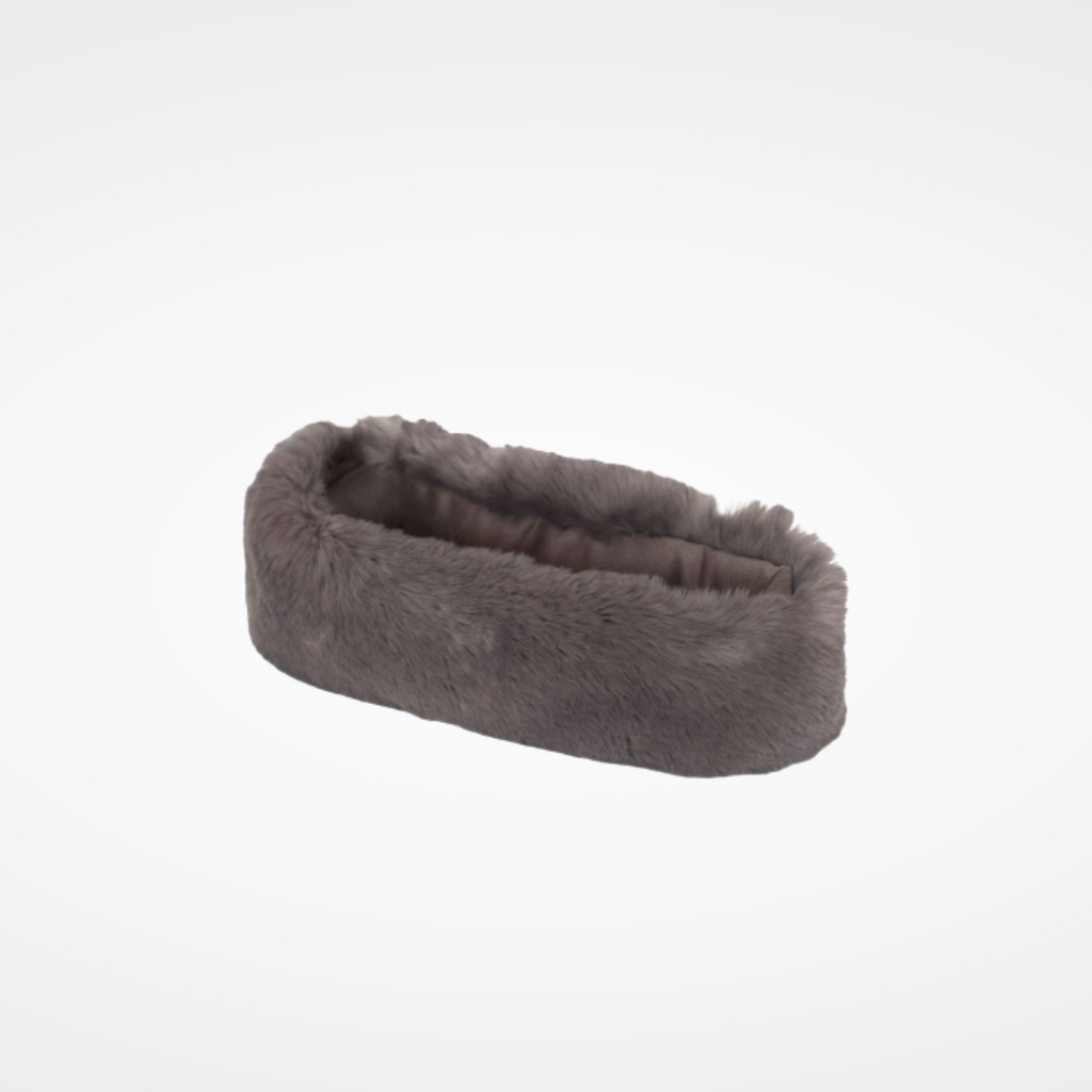 Petit col / Bandeau en fausse fourrure