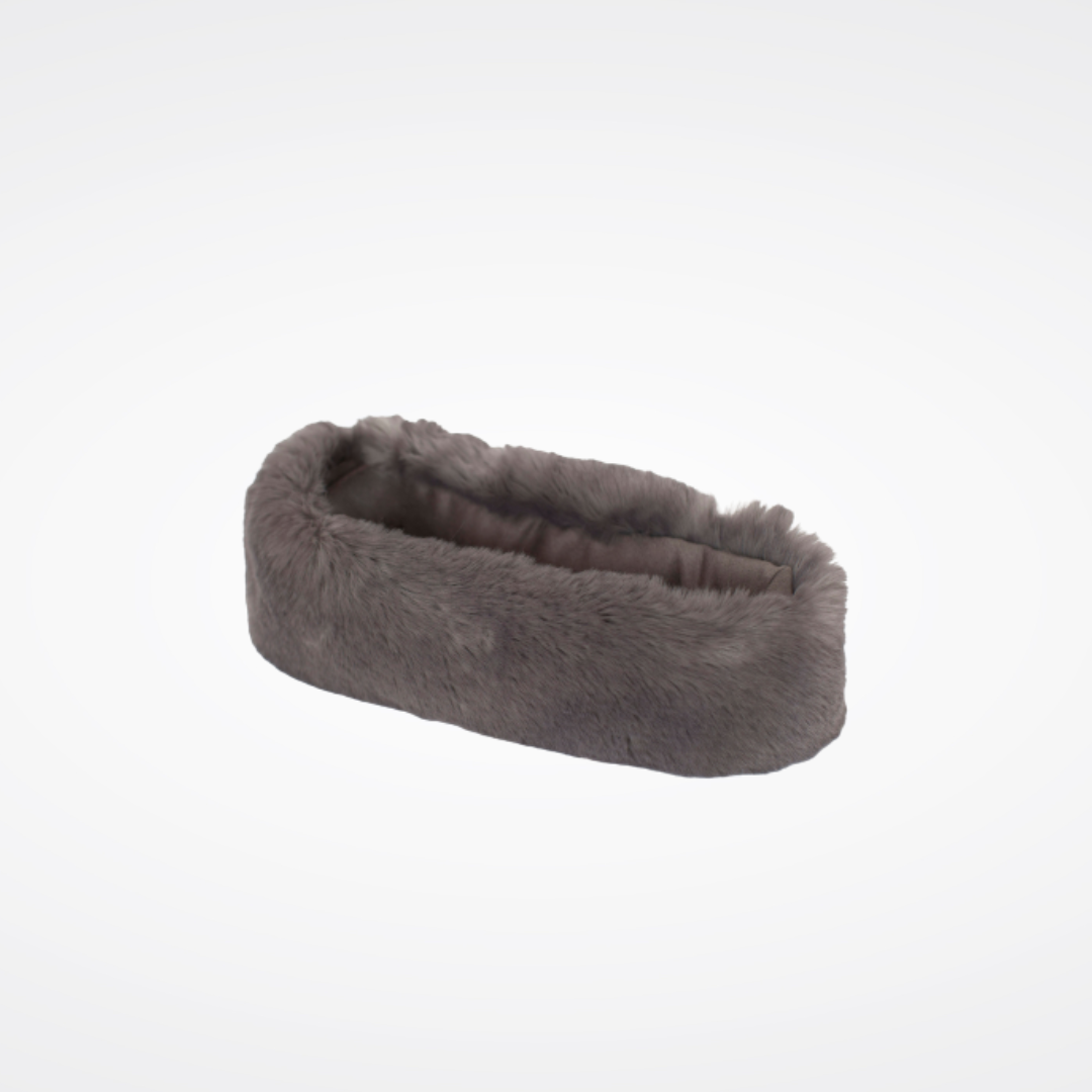 Petit col / Bandeau en fausse fourrure