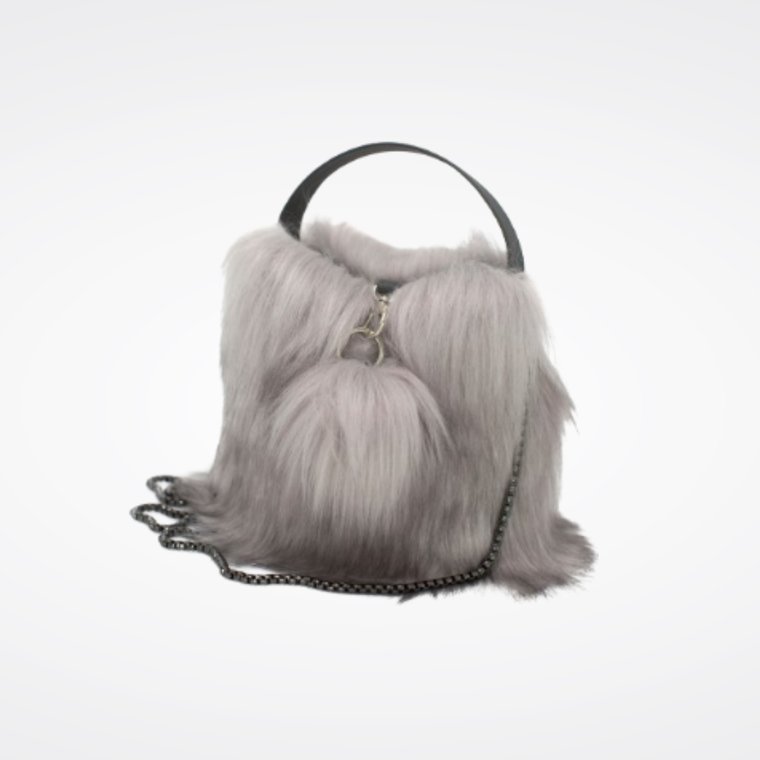 Petit Sac en fausse fourrure