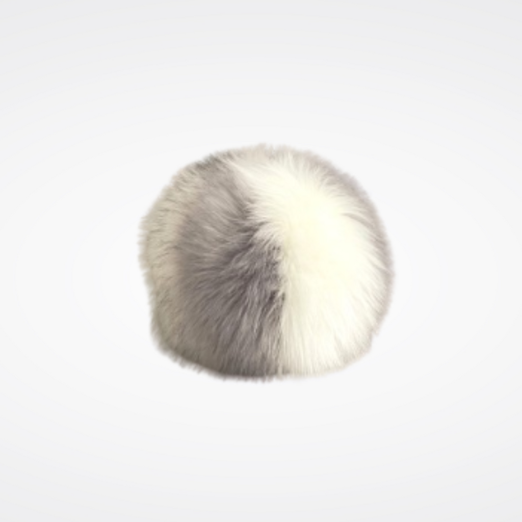 Snowball Bicolore en fausse fourrure - Taille M
