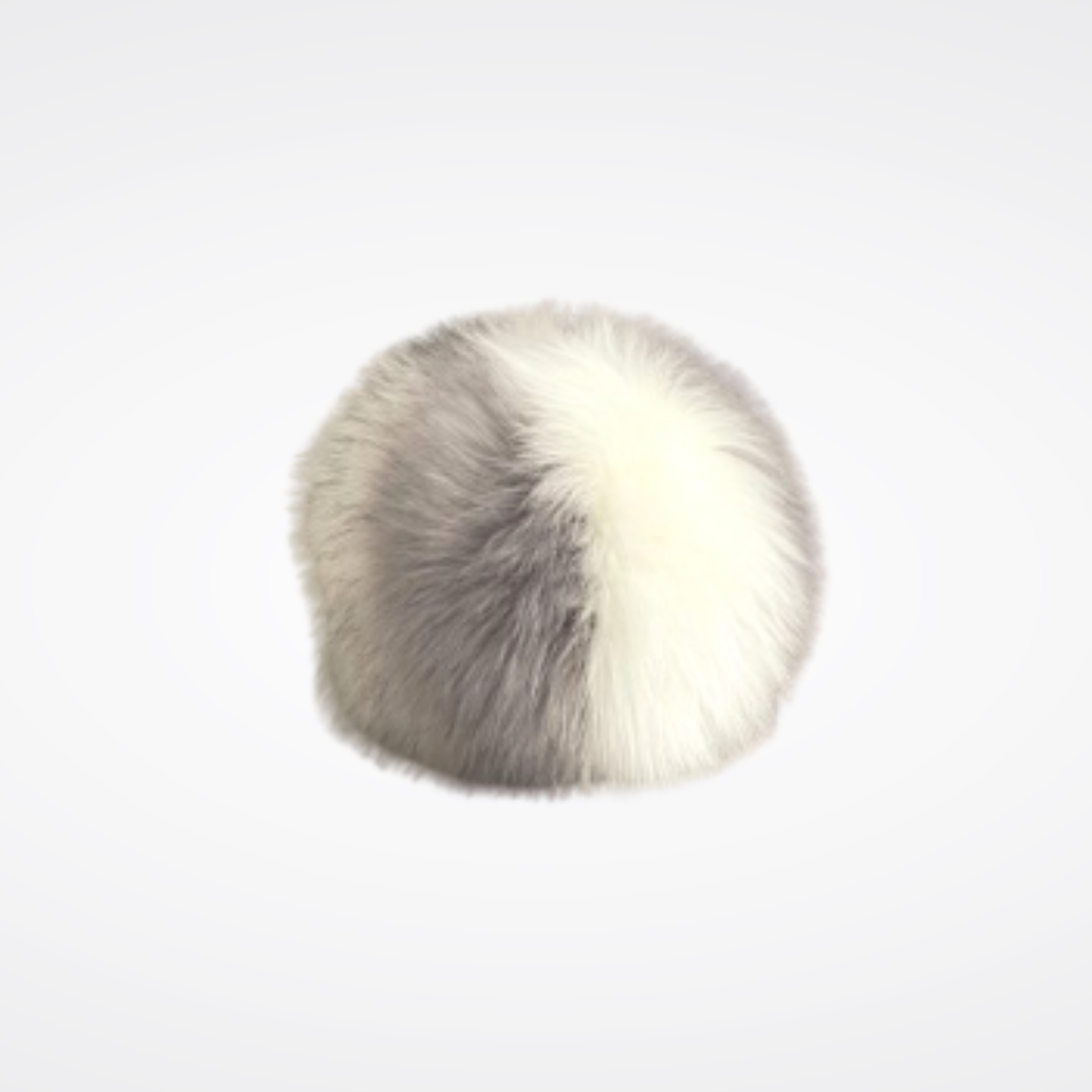Snowball Two-Tone Faux Fur - Size M and XL