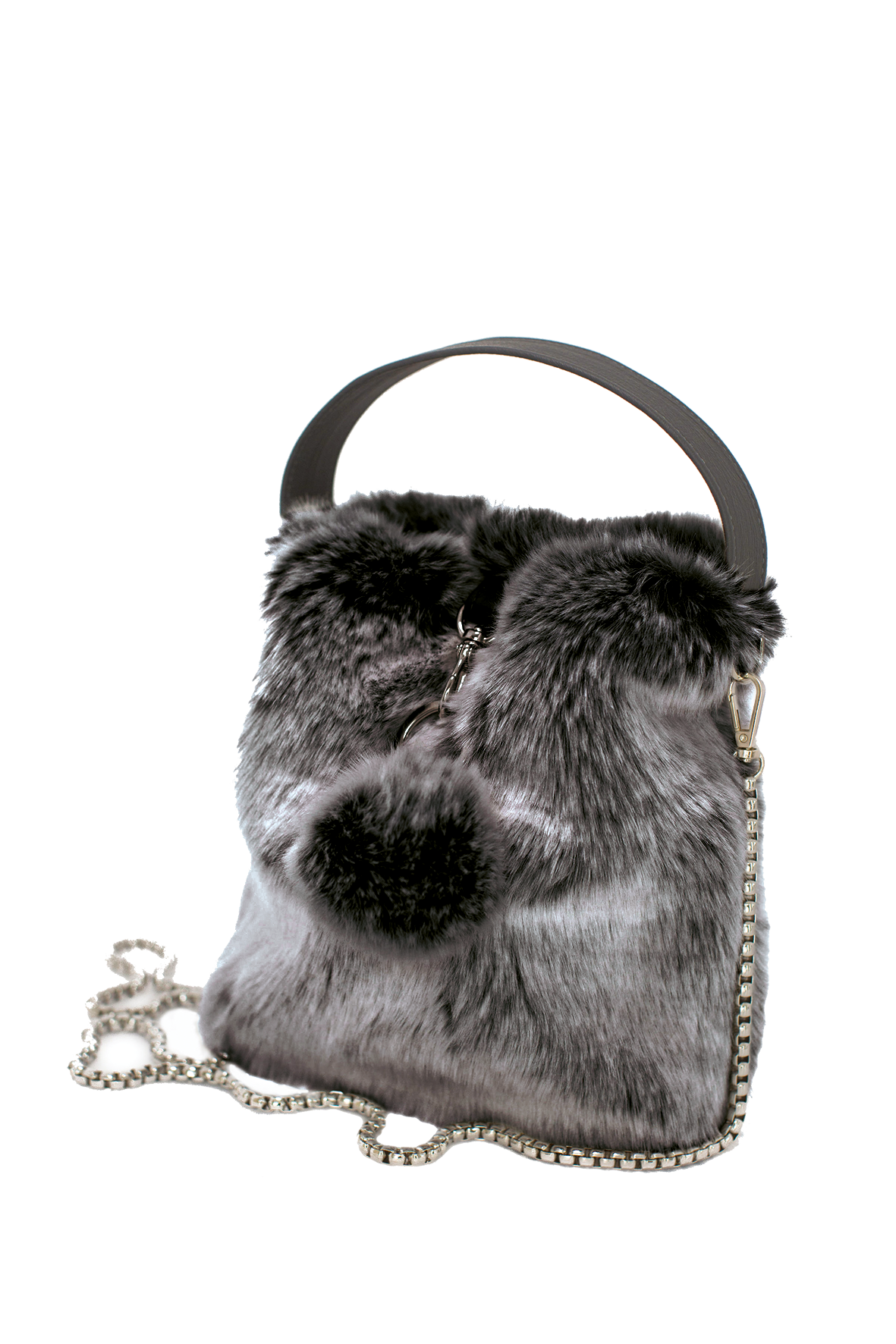 Petit Sac en fausse fourrure