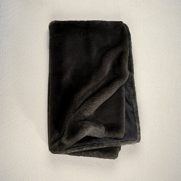 Plaid en fausse fourrure - 140 x 160 cm