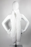Fausse fourrure couleur blanc Maison Prélonge