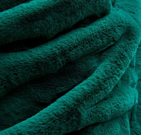 Fausse fourrure couleur vert alpin Maison Prélonge